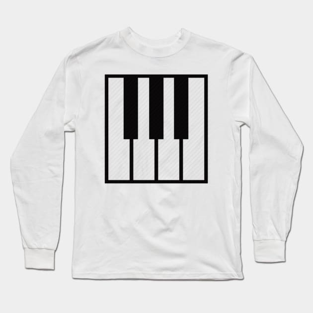 piano keyboard Long Sleeve T-Shirt by PREMIUMSHOP